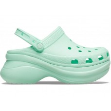 Крокси на платформі Crocs Classic Bae Clog Neo Mint Pool