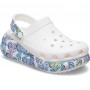 Жіночі крокси Сабо Classic Crush Butterfly Clog White