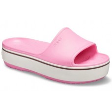 Женские Кроксы на платформе Crocs Crocband Platform Slide Pink