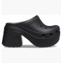 Женские Кроксы на платформе Crocs SIREN Clog Black