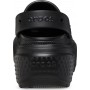 Жіночі Крокси на платформі Crocs Stomp Clog Black