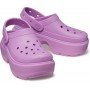 Женские Кроксы на платформе Crocs Stomp Clog Bubble