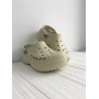 Женские Кроксы на Платформе Crocs Baya Platform Ivory