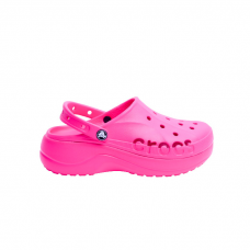 Женские Кроксы на Платформе Crocs Baya Platform Pink