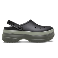 Крокси Crocs Classic Platform Stacked Clog Black