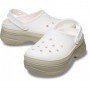 Крокси Crocs Classic Platform Stacked Clog White