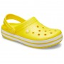 Кроксы Crocs Crocband Clog "Lemon/White" (Ярко-желтый)