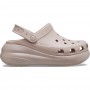 Женские кроксы Классические Сабо Crocs Crush Platform Shimmer Pink