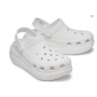 Женские кроксы Классические Сабо Crocs Crush Platform White