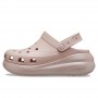 Женские кроксы Классические Сабо Crocs Crush Platform Shimmer Pink