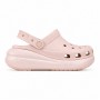 Жіночі крокси Класичні Сабо Crocs Crush Platform Shimmer Pink