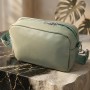 Стильна жіноча сумка крос-боді з монетницею з екошкіри Vintage 22797 Фісташковий