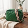 Жіноча шкіряна сумка крос боді для міста та щоденного використання Vintage 22113 Зелена