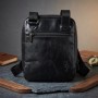 Чоловіча сумка Tony Perotti з натуральної шкіри Italico 6056G-15 (90352) Чорна