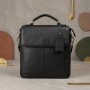Чоловіча шкіряна сумка Tony Perotti Contatto 9207 nero (90639) Чорна