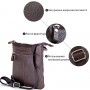 Cумка SHVIGEL 11014 из натуральной кожи Коричневая