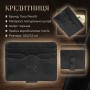 Кредитниця Tony Perotti натуральна шкіра Italico 2553 nero (90521) Чорна