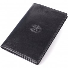 Красивая обложка на паспорт из глянцевой натуральной кожи Tony Perotti 20891_1 (1597 nero) Черный