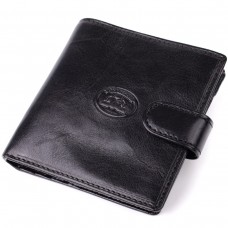 Стильный кошелек унисекс из глянцевой натуральной кожи Tony Perotti 20885_1 (1256 nero) Черный