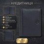 Кредитниця Tony Perotti натуральна шкіра Cortina 5046 nero (90171) Чорна