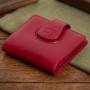 Кредитниця Tony Perotti натуральна шкіра Accademia 369 rosso (90523) Червона