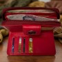 Жіночий гаманець Tony Perotti Swarovski 1655A marlboro (90001) Червоний