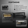 Чоловіче портмоне Tony Perotti Italico з натуральної шкіри 396 nero (90112) Чорне