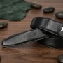 Чоловічий брючний ремінь Tony Perotti з натуральної шкіри 572/35 NERO (90355) Чорний