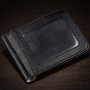 Шкіряний чоловічий Затискач на магніті ST Leather 18937 Чорний