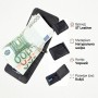 Шкіряний чоловічий Затискач на магніті ST Leather 18937 Чорний