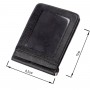 Шкіряний чоловічий Затискач на магніті ST Leather 18937 Чорний