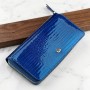 Гаманець жіночий ST Leather 18435 (S7001A) лакований Синій