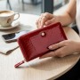 Гаманець жіночий ST Leather 18436 (S7001A) місткий Червоний
