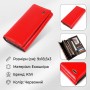 Гаманець жіночий з гладкою екокожі KIVI 19075 Червоний