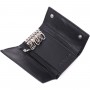 Практична ключниця із натуральної шкіри ST Leather 22483 Чорний