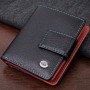 Вертикальний невеликий жіночий гаманець із натуральної шкіри ST Leather 19436 Чорний