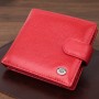 Жіночий трендовий гаманець із натуральної шкіри ST Leather 22555 Червоний