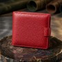 Жіночий трендовий гаманець із натуральної шкіри ST Leather 22555 Червоний