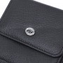 Жіночий шкіряний гаманець для карток купюр та монет ST Leather 22690 Чорний
