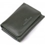 Маленький гаманець зручного формату із натуральної шкіри ST Leather 23076 Зелений
