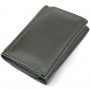 Маленький гаманець зручного формату із натуральної шкіри ST Leather 23076 Зелений