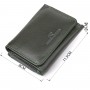 Маленький гаманець зручного формату із натуральної шкіри ST Leather 23076 Зелений