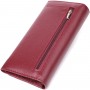 Практичний гаманець для жінок із натуральної шкіри ST Leather 23098 Бордовий