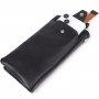 Жіночий шкіряний гаманець-клатч із відділенням під телефон ST Leather 23101 Чорний