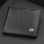Чоловічий купюрник ST Leather 18305 (ST159) шкіряний Чорний