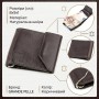 Зажим для денег GRANDE PELLE 11150 Темно-коричневый