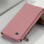 Вертикальний гаманець на кнопці жіночий ST Leather 19201 Рожевий