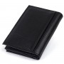Визитница-книжка ST Leather 19213 Черная