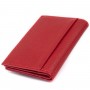Визитница-книжка ST Leather 19214 Красная