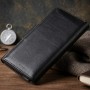 Шкіряне глянсове портмоне GRANDE PELLE 11471 Чорний